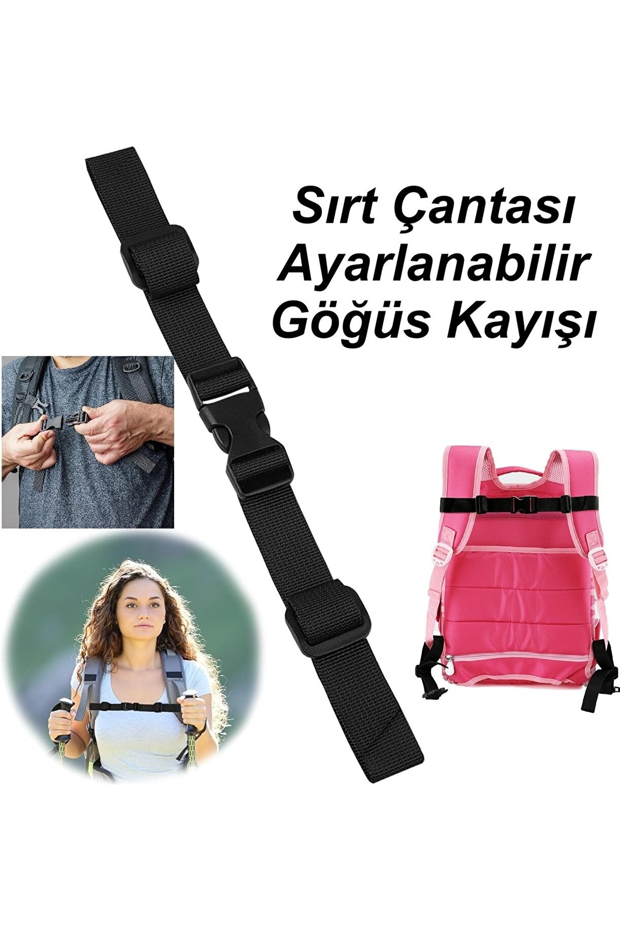 Tois Sırt Çantası Göğüs Kayışı, Okul Çantası Göğüs Kemeri, Sırt Çanta Aksesuar, Çanta Askısı