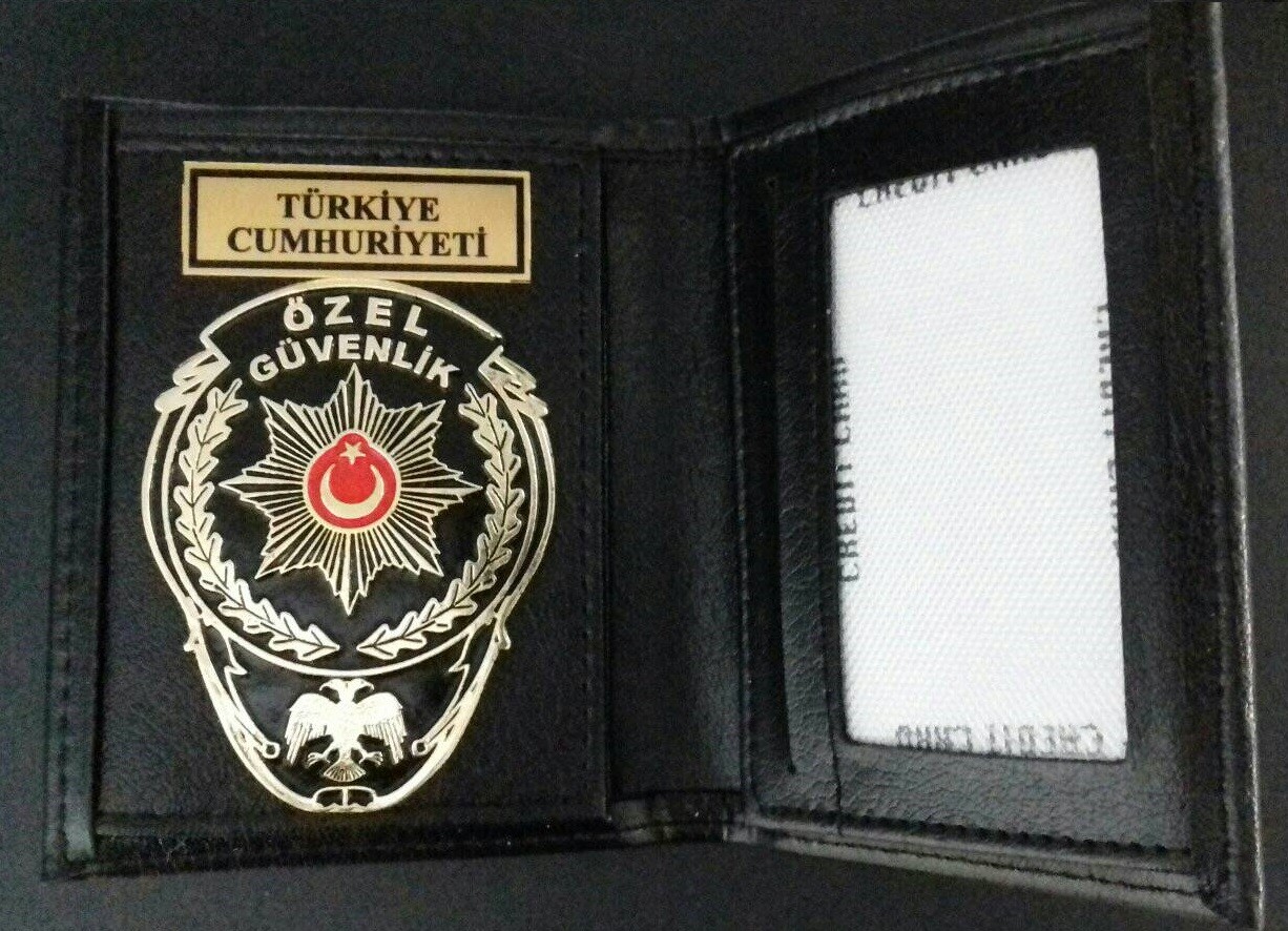 Aldatmaz Özel Güvenlik Rozetli Cüzdani,satın/al-Sıvıle Satılmaz-Sadece Özel Güvenlik Görevlisi Satın Alabılır.