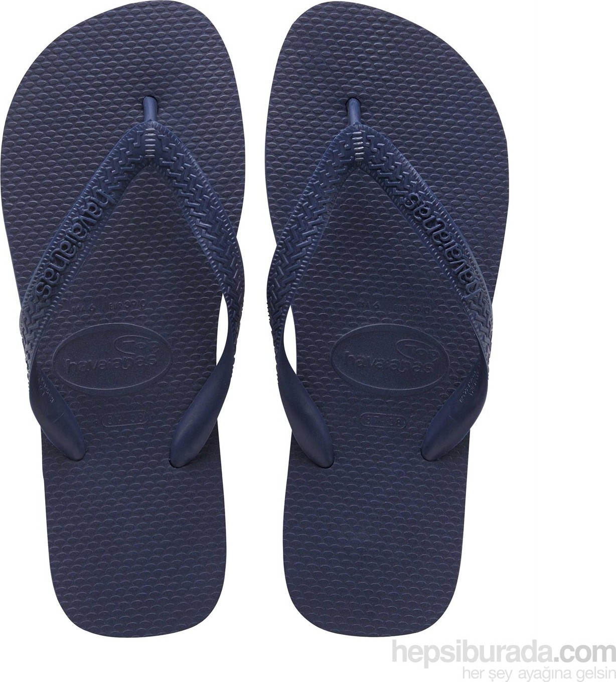 Havaianas Günlük Lacivert Terlik Erkek Kullanımı İçin Konforlu ve Hafif Tasarım