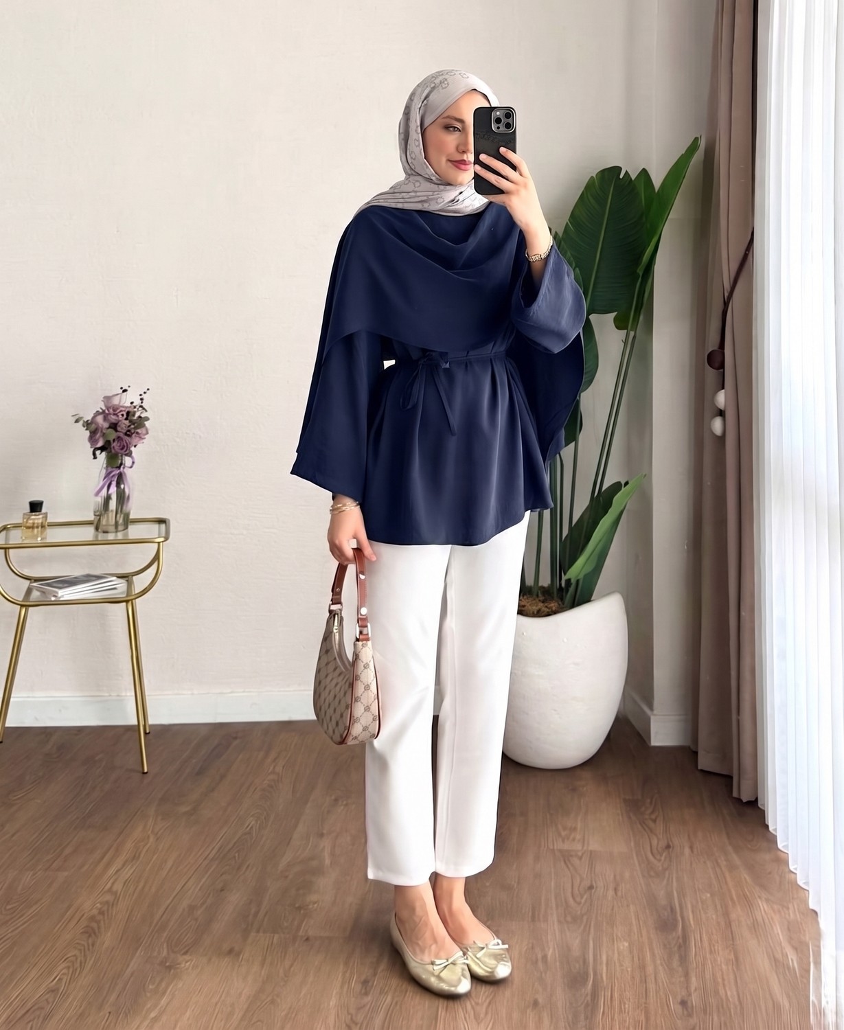Trendparis Pelerin Yaka Bluz Bordo görsel 7