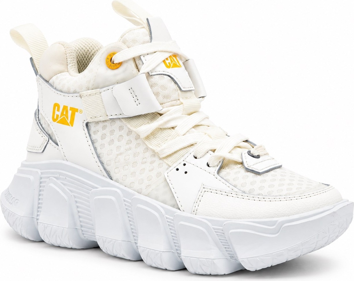 Caterpillar Imposter Hı Mesh Kadın Garson Günlük Bot Deri-Tekstil Bağcıklı Kalın Taban görsel 2