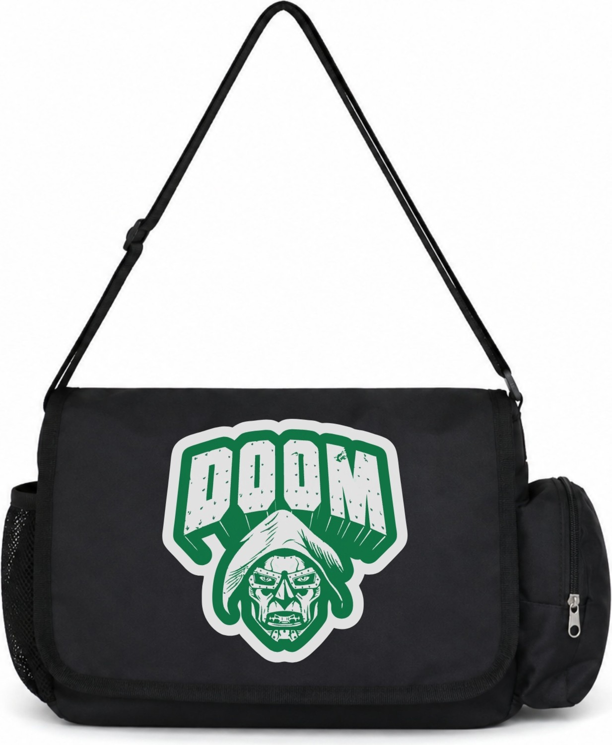 Sevbano Doctor Doomsday Avengers Film Kahramanı Baskılı Unisex Okul, Spor, Ofis Çok Amaçlı Postacı Çantası