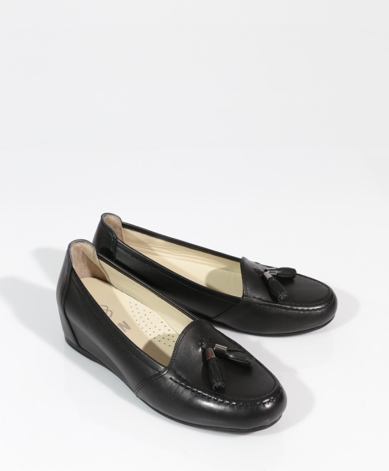 DGN 428 Kadin Püsküllü Loafer Ayakkabi görsel 2