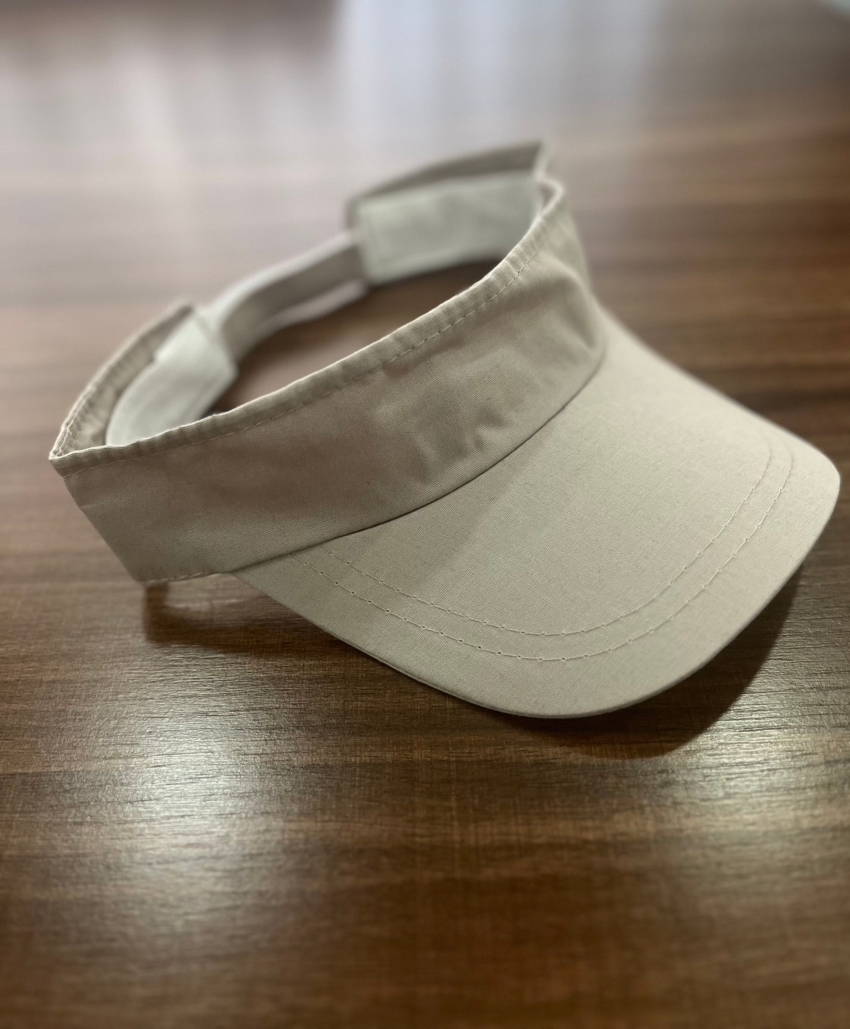 Aydın Şapkacınız Pamuk Cırtlı Ayarlanabilir Uv Korumalı Yazlık Tenisçi Şapka, Unisex Spor Vizör görsel 2