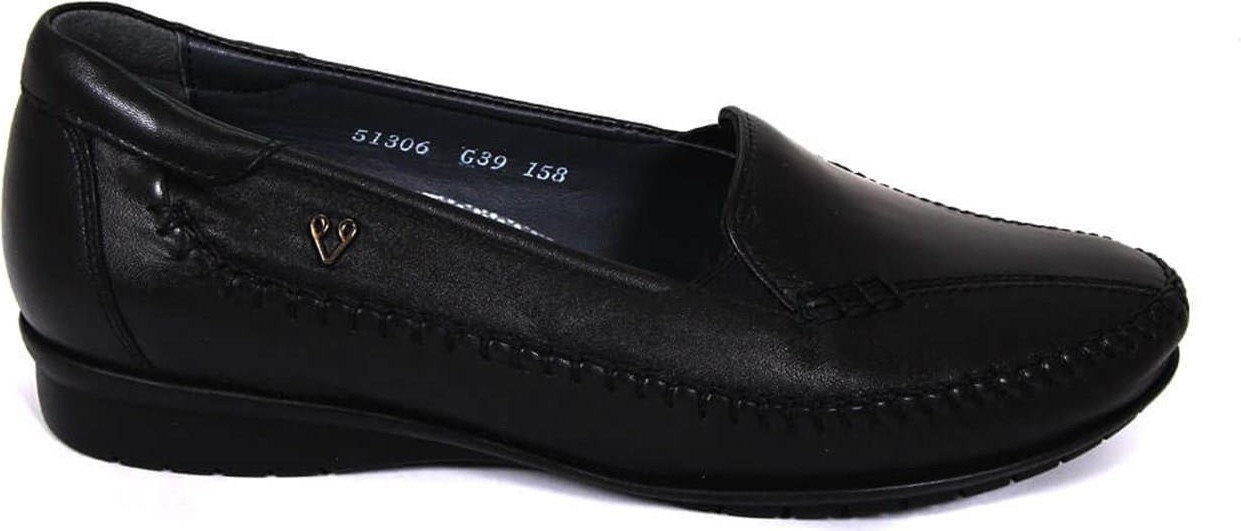 Forelli 51306 Siyah Kadın Hakiki Deri Ayakkabı görsel 5