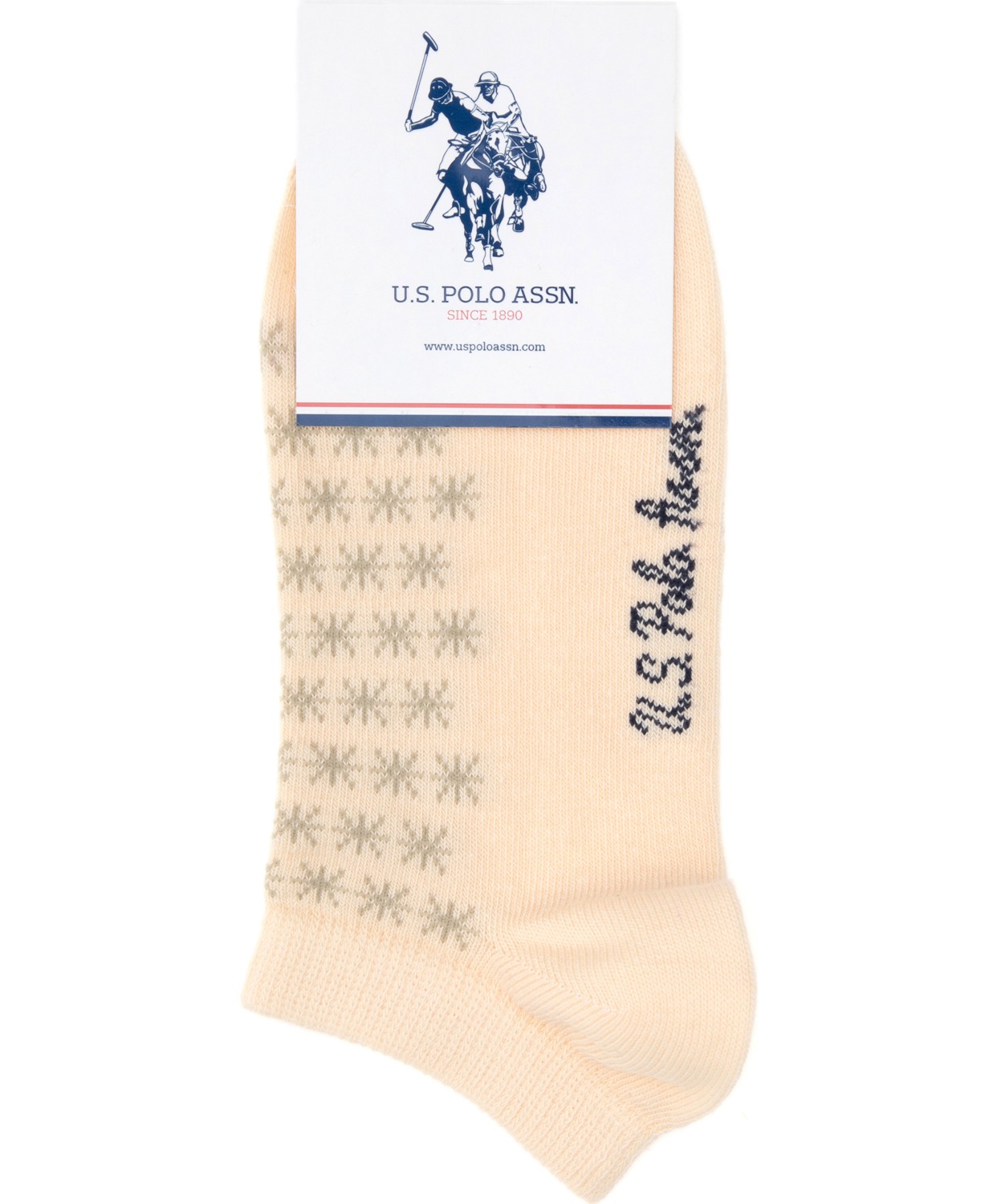 U.S. Polo Assn. Kadın 2'li Patik Çorap 50317978-VR078 görsel 8