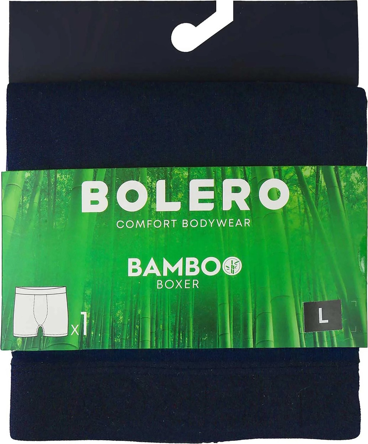 Bolero Erkek Bambu Boxer Lacivert görsel 3