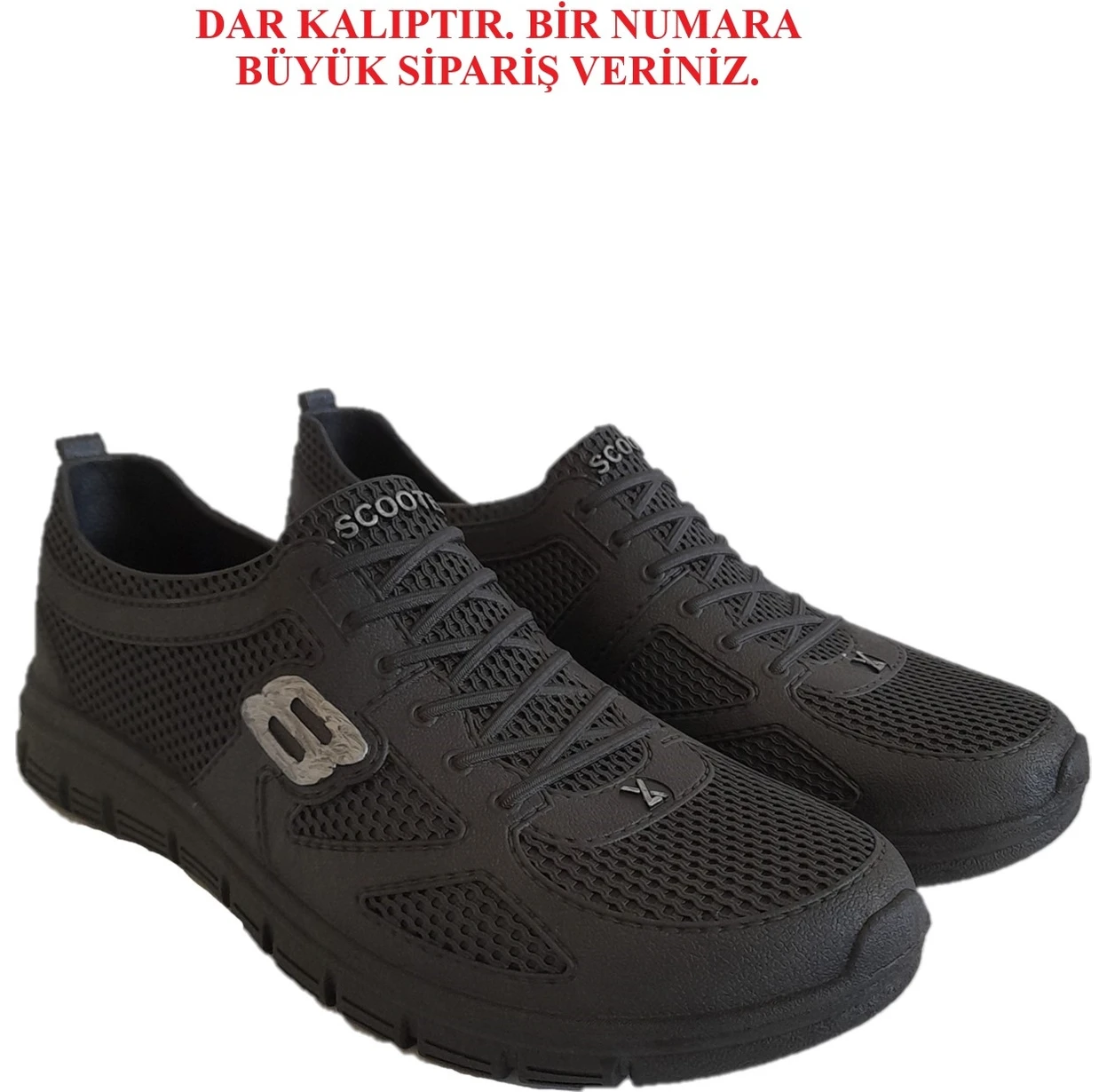 Resim Mavi Zambak Lastik Iş Ayakkabısı Çok Hafif Çok Esnek Ayakkabı S MZ213 