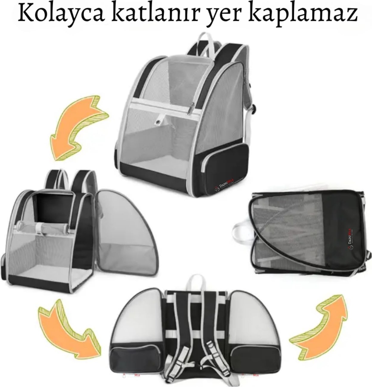 Die Grup Pettybag Kedi/köpek Seyahat Çantası (Mistik Pembe) görsel 4