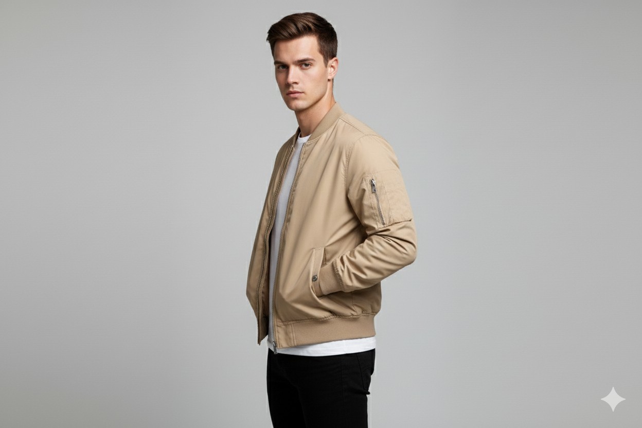 Kastrioti Oversize Bomber Ceket görsel 6
