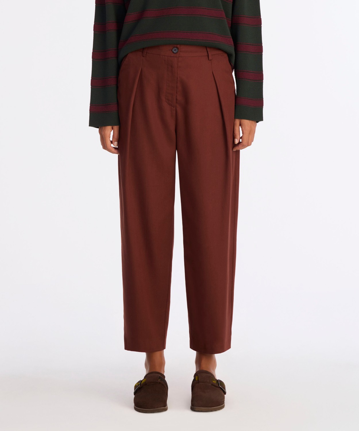 Yargıcı Wide Leg Yüksek Bel Pantolon görsel 4