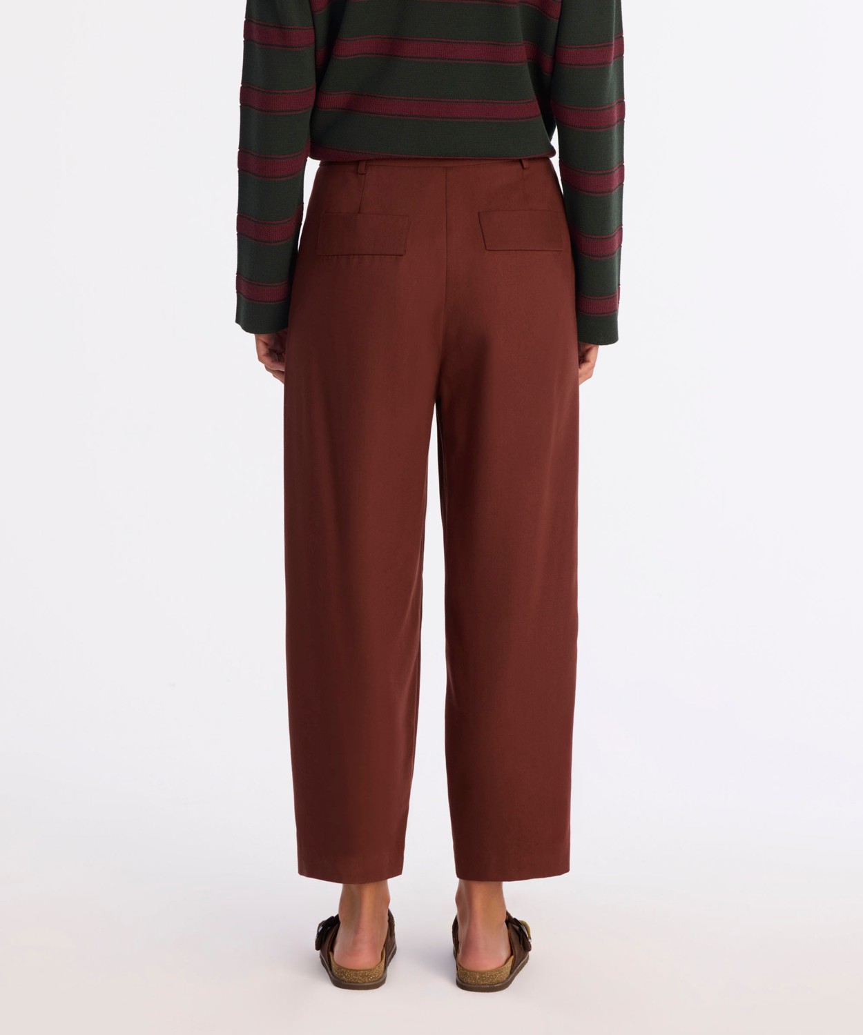 Yargıcı Wide Leg Yüksek Bel Pantolon görsel 5