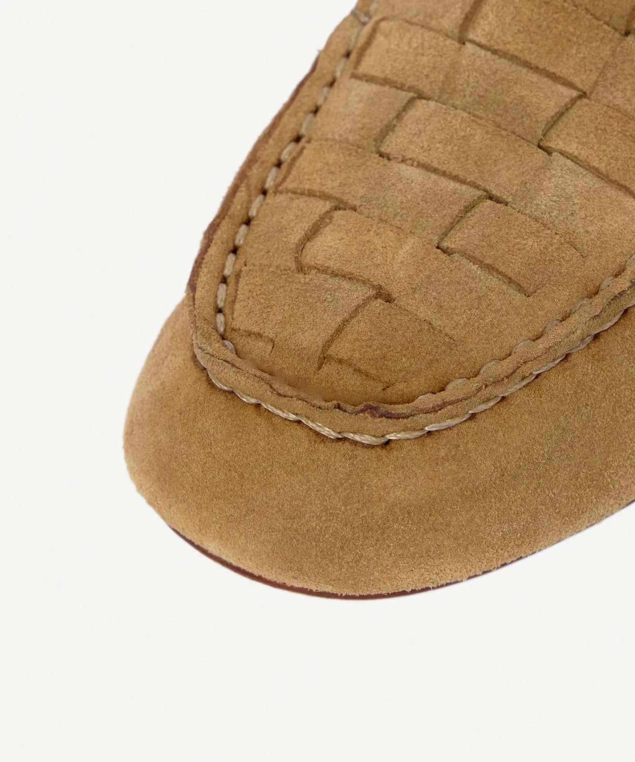 Yargıcı Örgü Detaylı Süet Loafer görsel 5