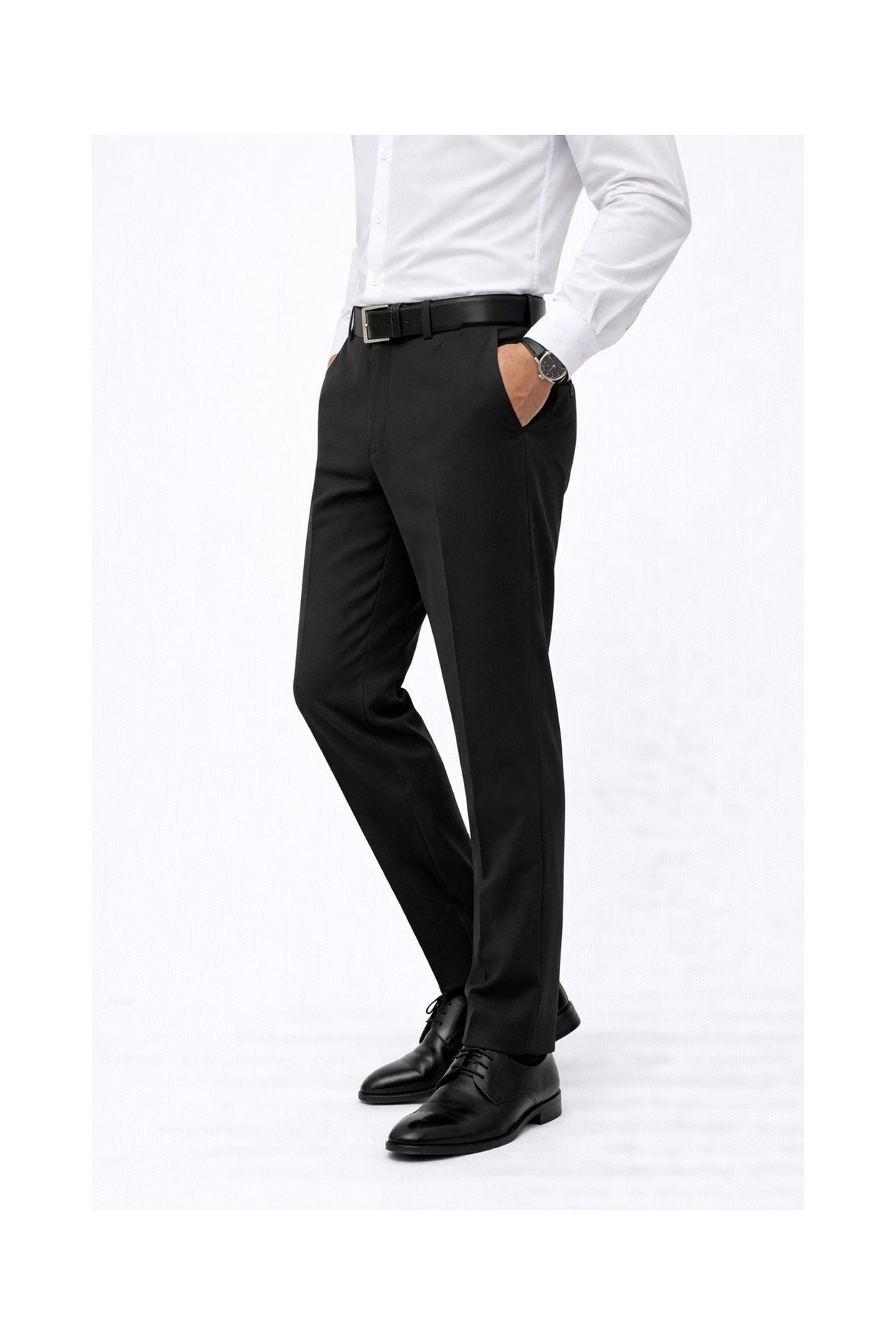 Caserta Regular Fit Likralı Erkek Kumaş Pantolon - 7558