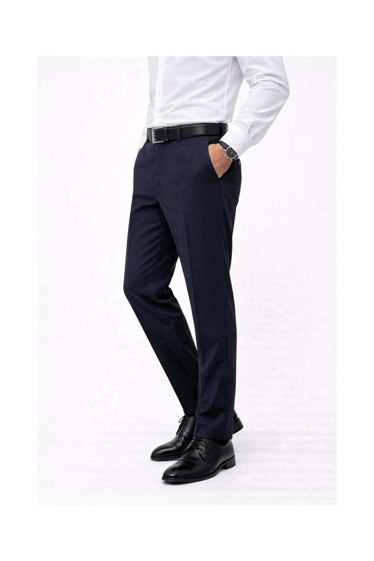 Caserta Regular Fit Likralı Erkek Kumaş Pantolon - 7558