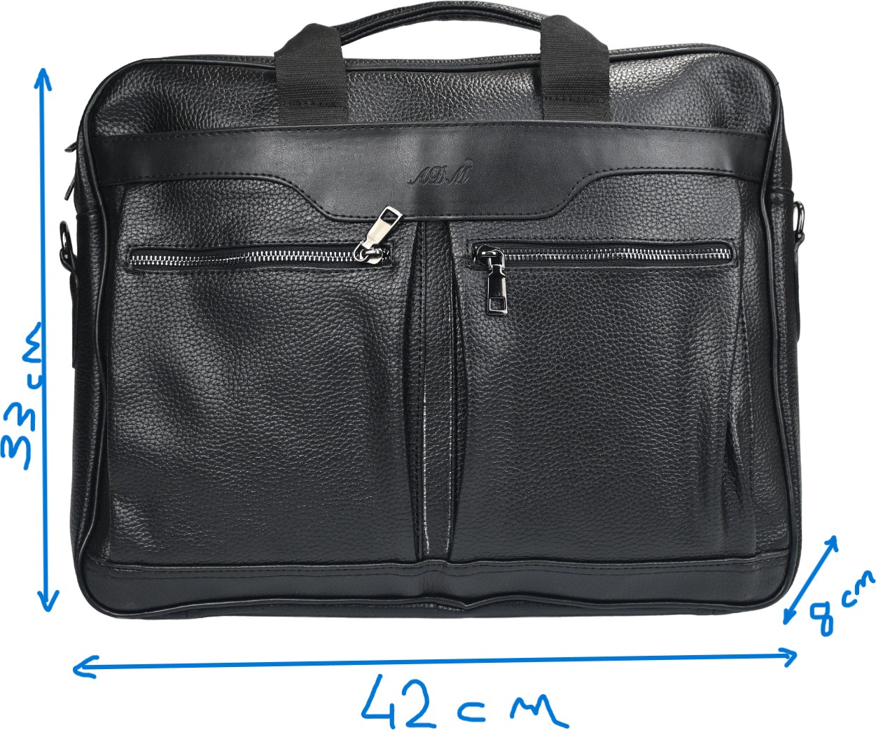 Sia Çanta Kaliteli Yumuşak Vinneks Kumaş Çok Gözlü El Tutma & Çapraz Askılı Laptop ve Evrak Çantası 17'' Inç görsel 6