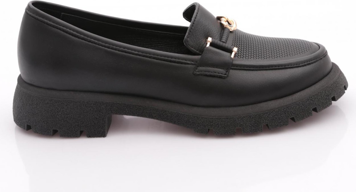 DGN 4269 Kadin Aksesuarli Loafer Ayakkabi