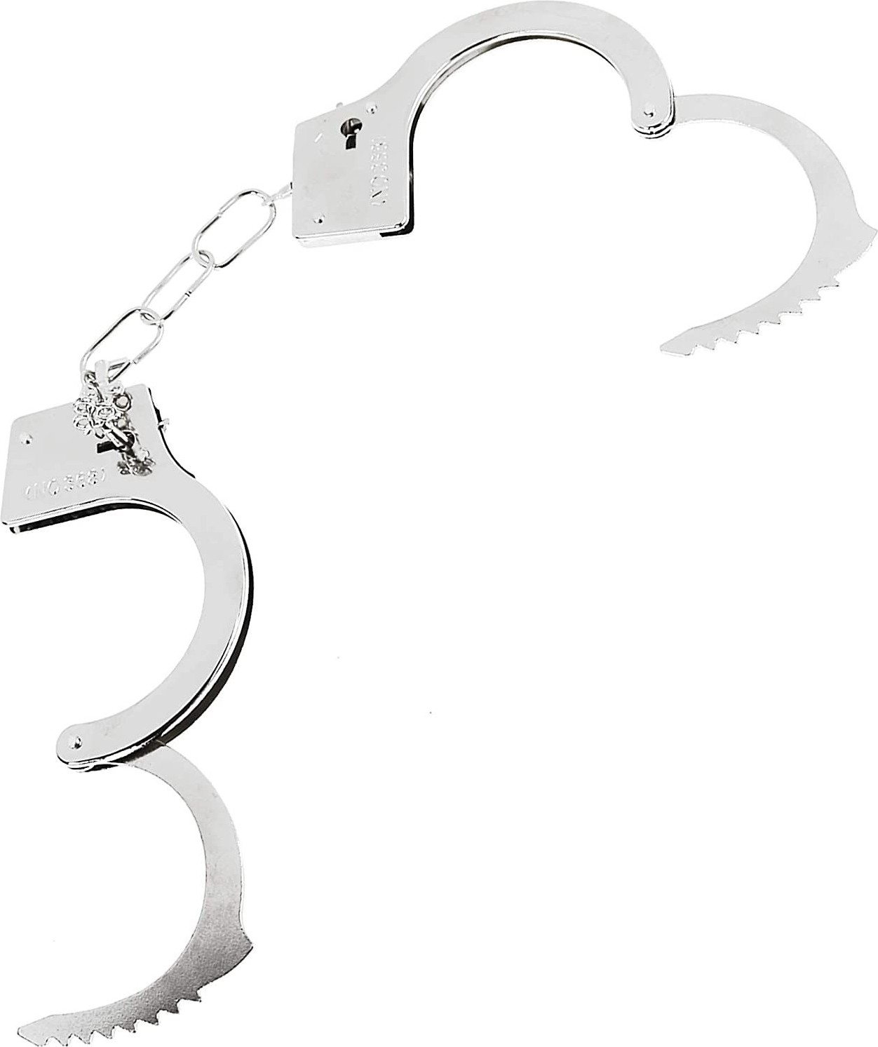 Die Grup Anahtarlı Oyuncak Metal Kelepçe Polis Kelepçesi görsel 3