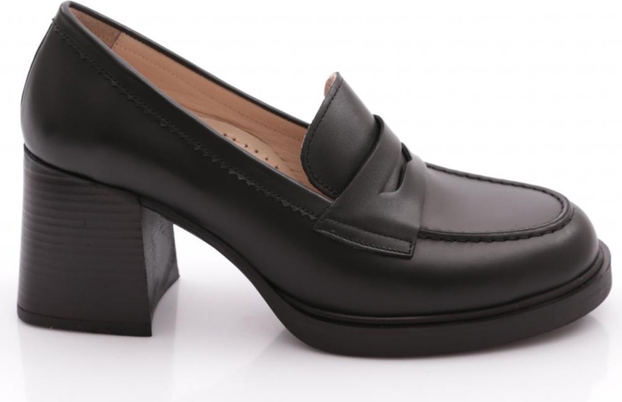 DGN 361 Kadın Topuklu Loafer Ayakkabı