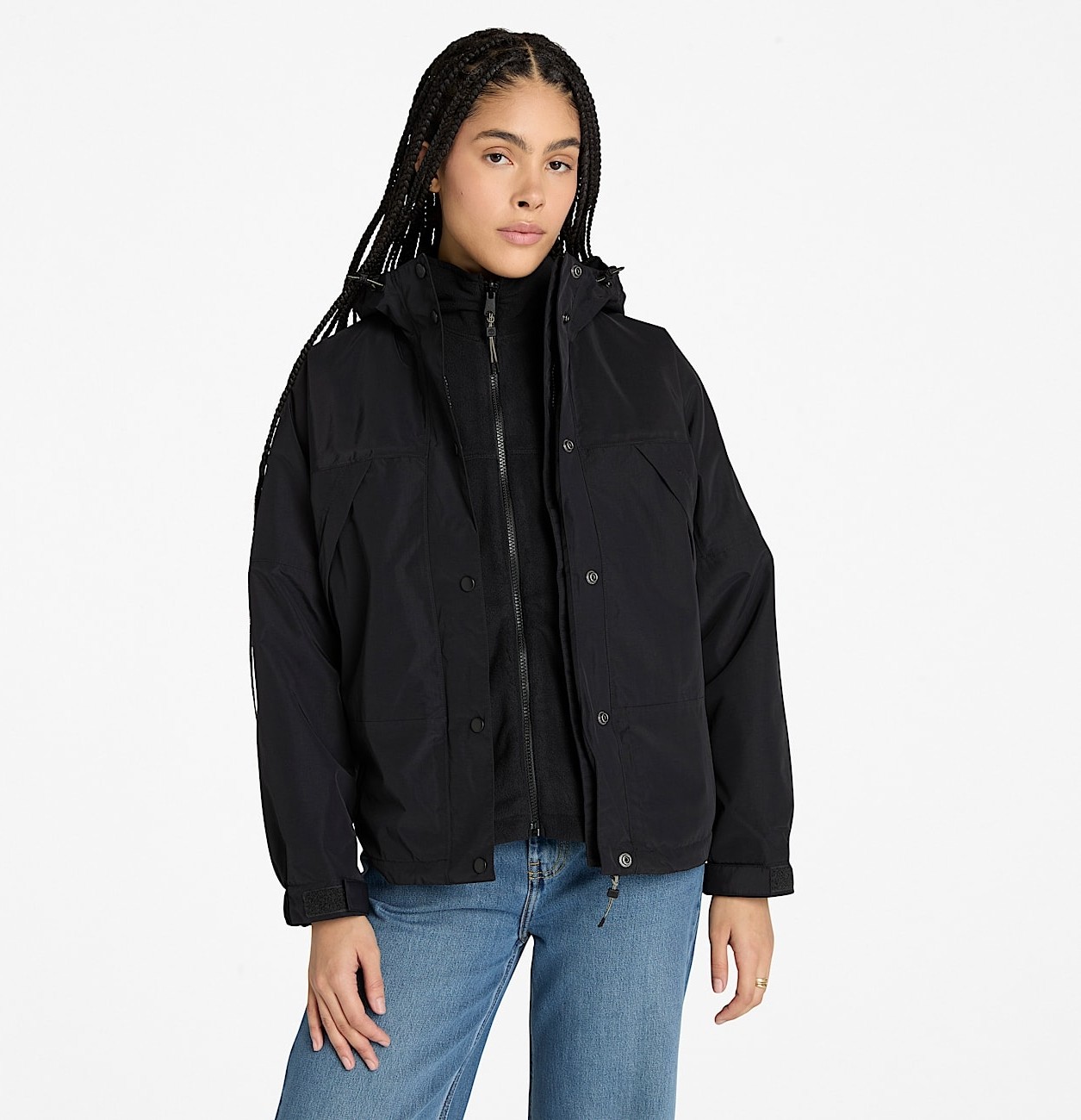 Timberland Winnick Waterproof 3in1 Jacket - Fleece Kadin Bej Mont TB0A2R5MEYK1