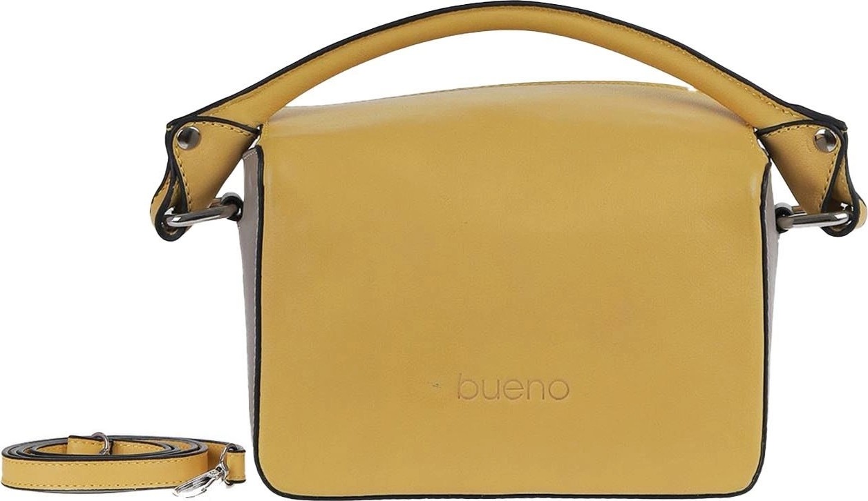 Bueno Shoes Sarı Multi Deri Kadın El Çantası görsel 3