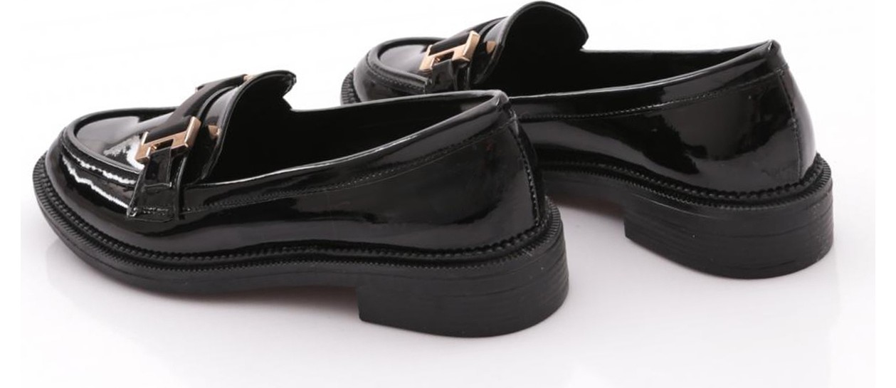 DGN 2623004 Kadın Tokalı Loafer Ayakkabı görsel 7