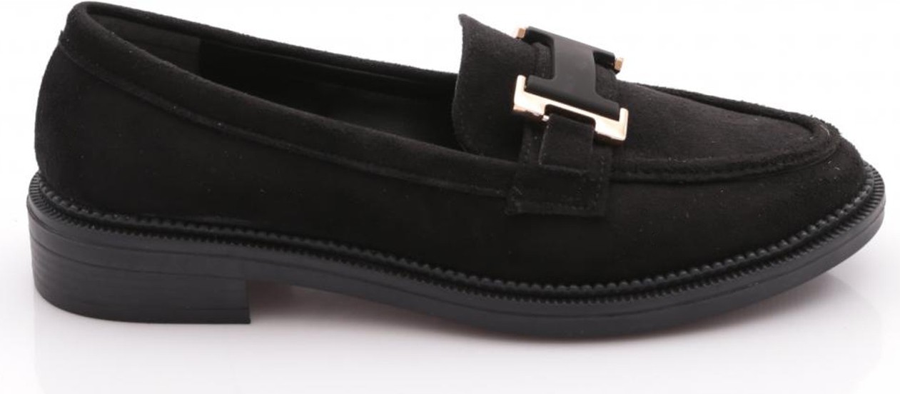 DGN 2623004 Kadın Tokalı Loafer Ayakkabı