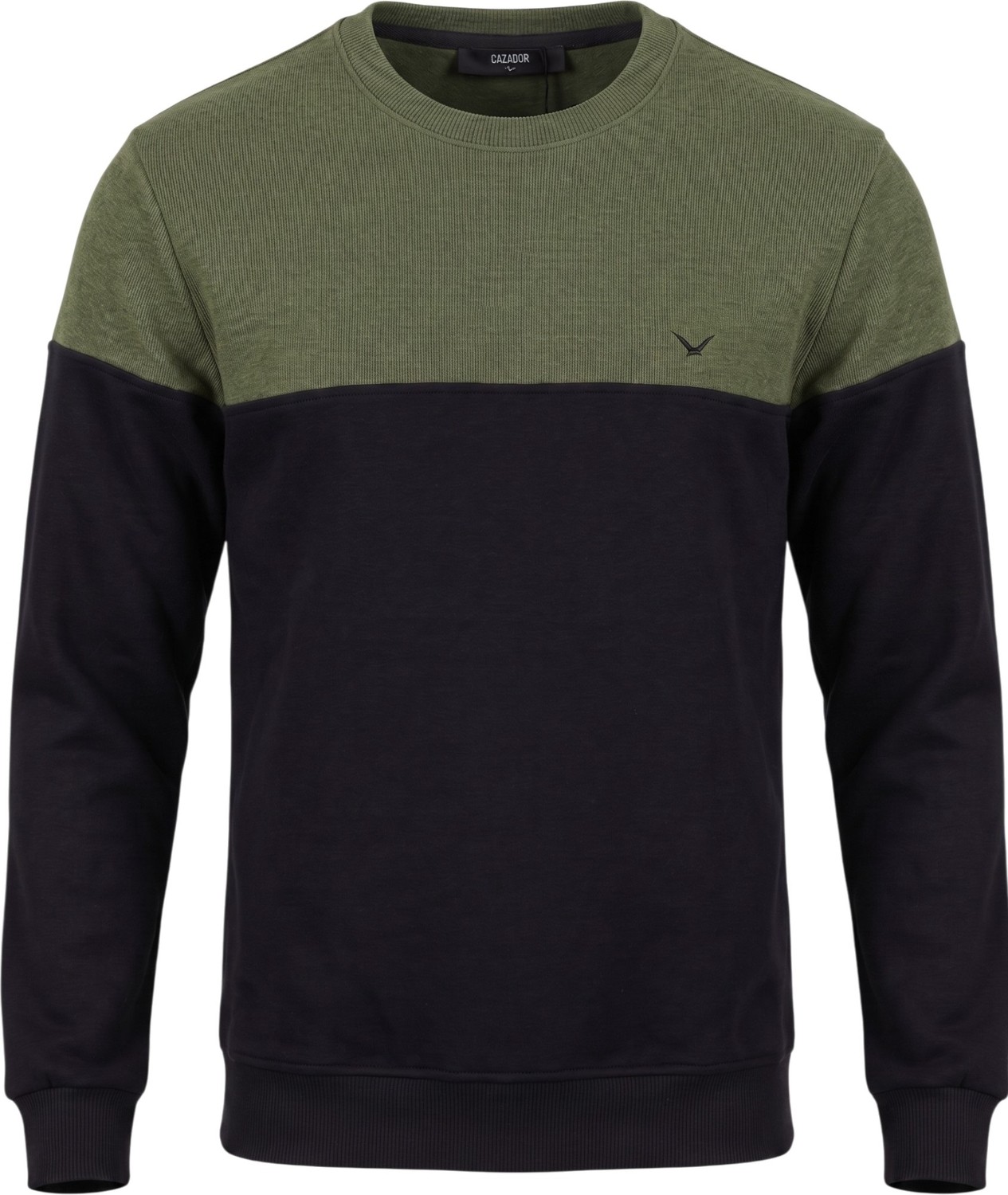 Cazador Caz 56420 Selanik Bis.yk. Sweat Haki Erkek Sweatshirt