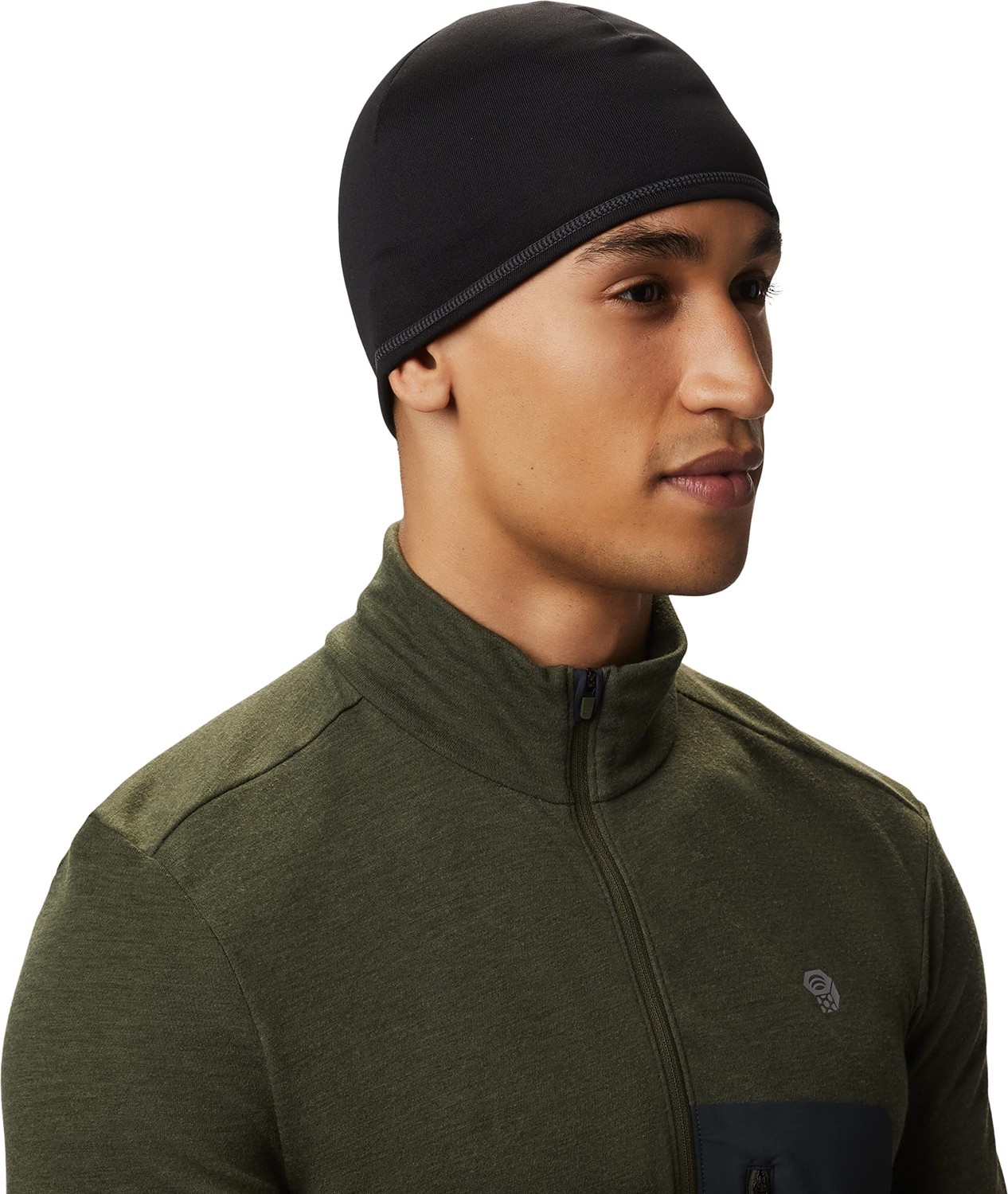 Die Grup Mountain Hardwear Power Stretch Beanie, Siyah, Tek Beden görsel 5
