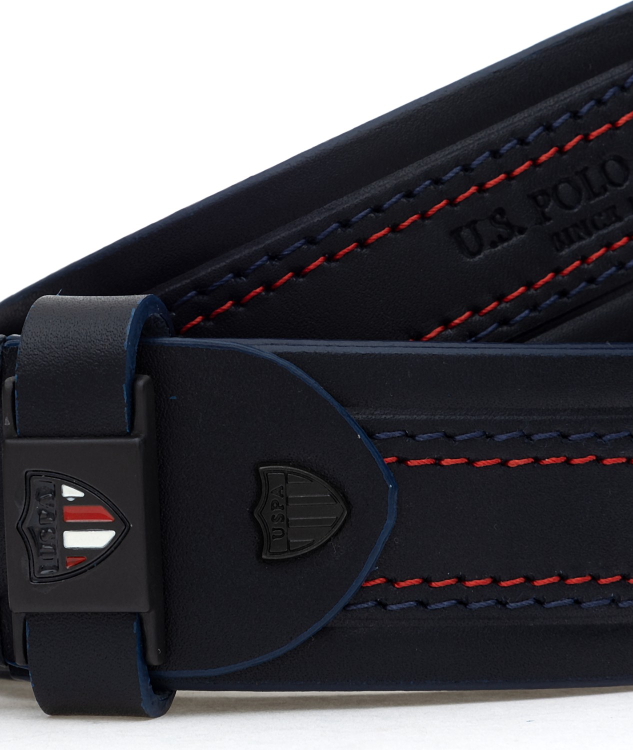 U.S. Polo Assn. Erkek Lacivert Kemer 50304703-VR033 görsel 4