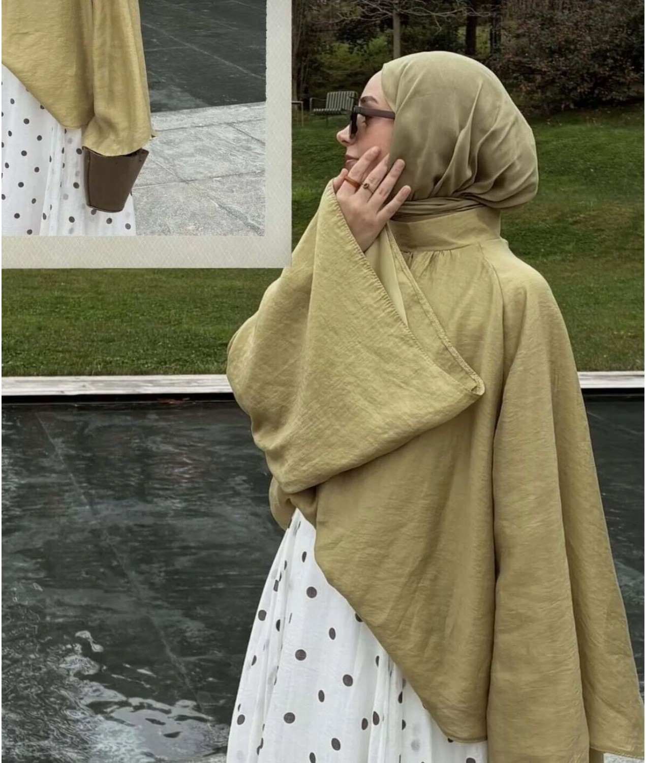 Lior Design Tesettür Velissa Bluz Lior Butik görsel 3