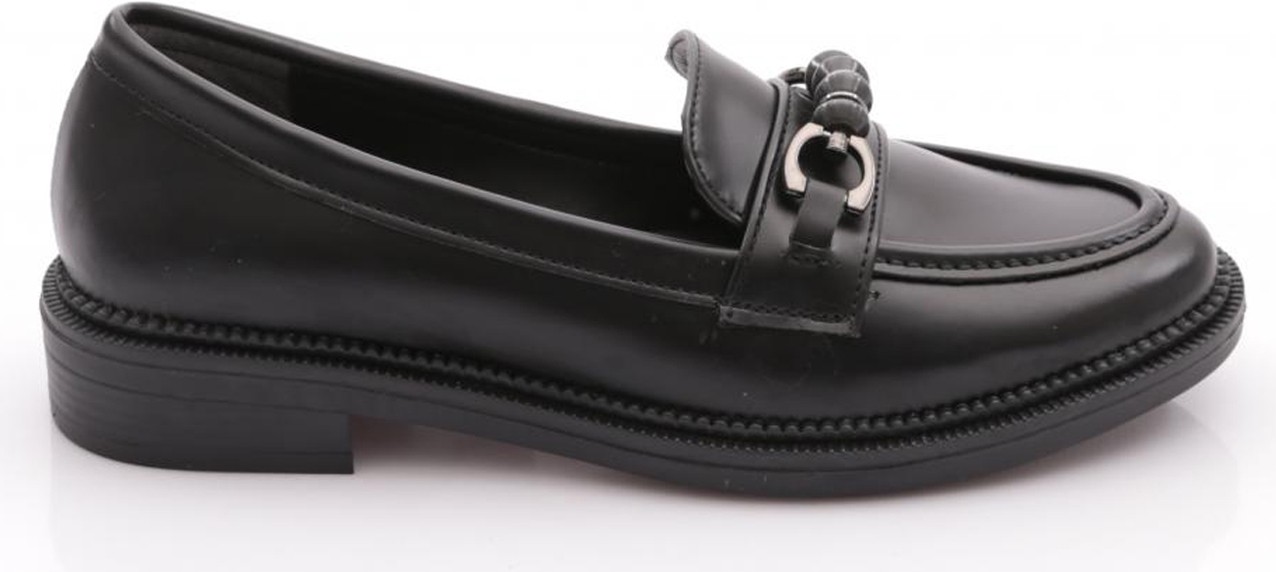 DGN 2623003 Kadın Tokalı Loafer Ayakkabı
