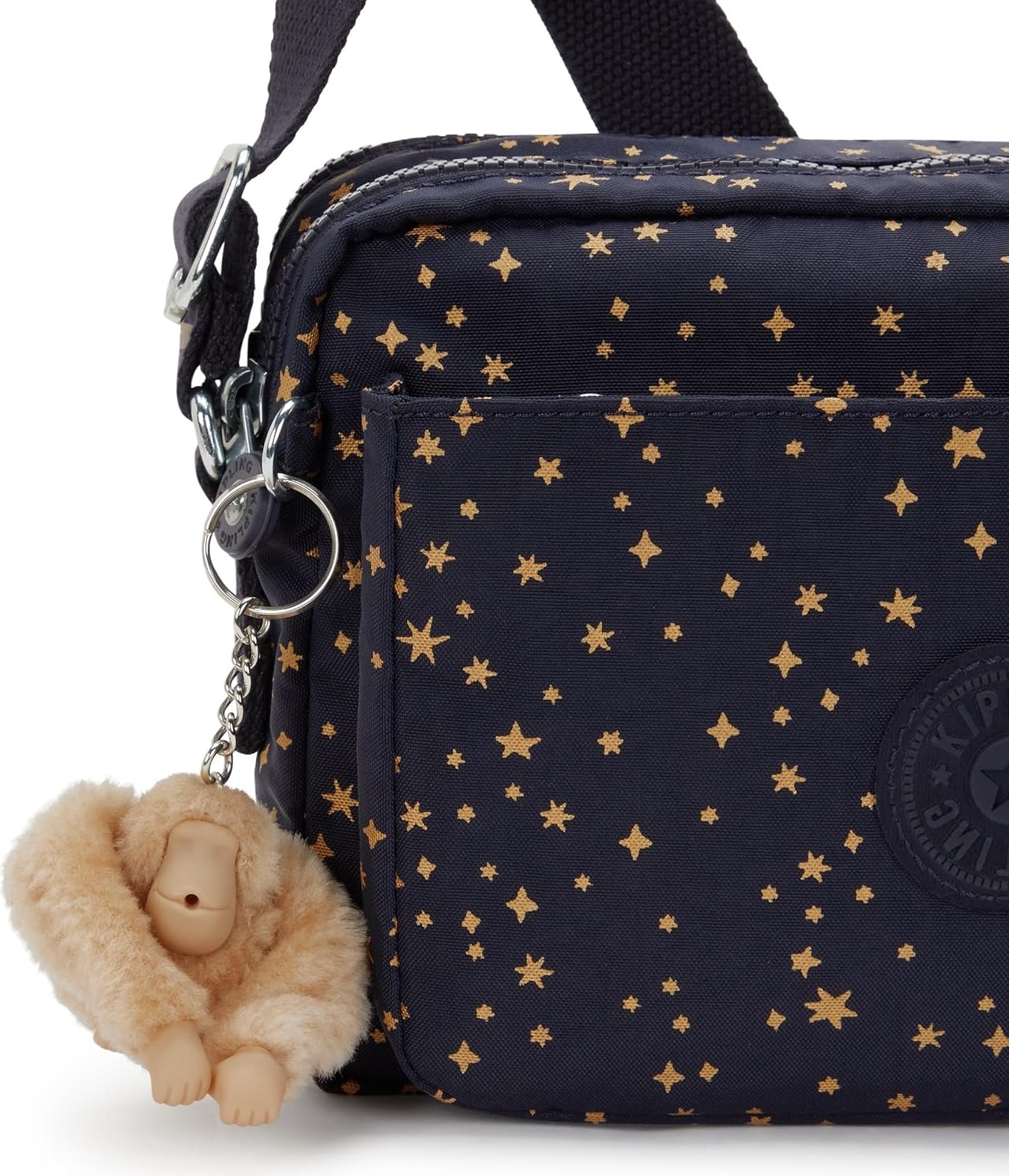 Kipling Abanu M Basic Print Omuz Çantası KI6237-8CV görsel 5