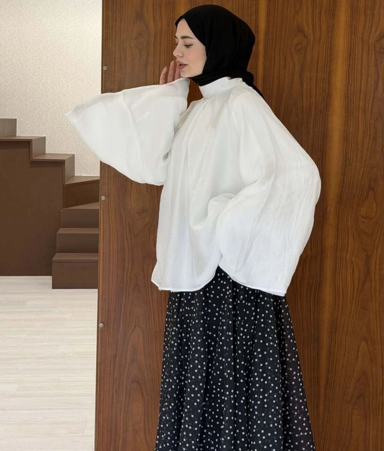 Lior Design Tesettür Velissa Bluz Lior Butik görsel 5