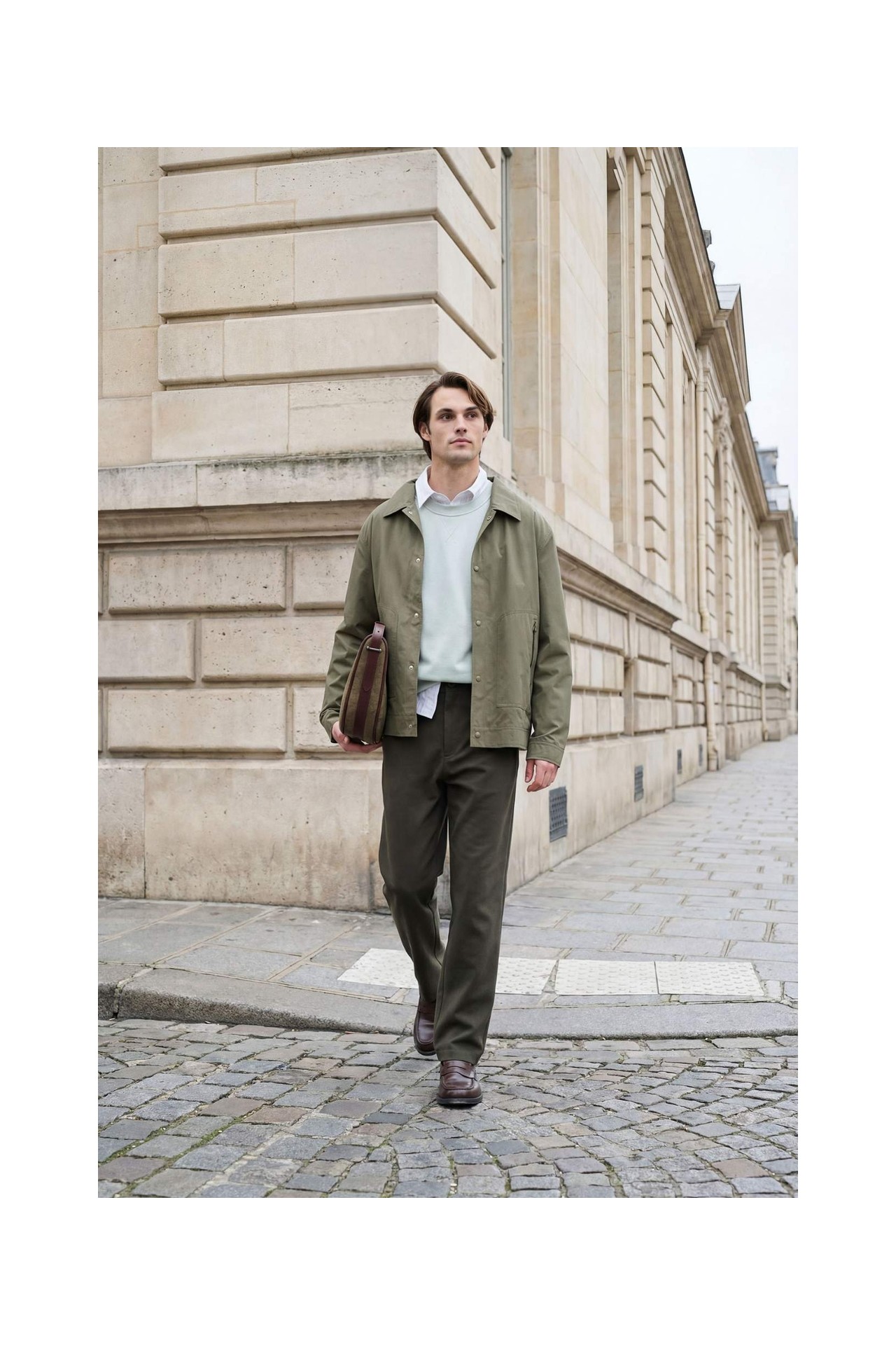 DeFacto Regular Fit Erkek Pamuklu Smart-Casual Pantolon G1076AX26SP görsel 8