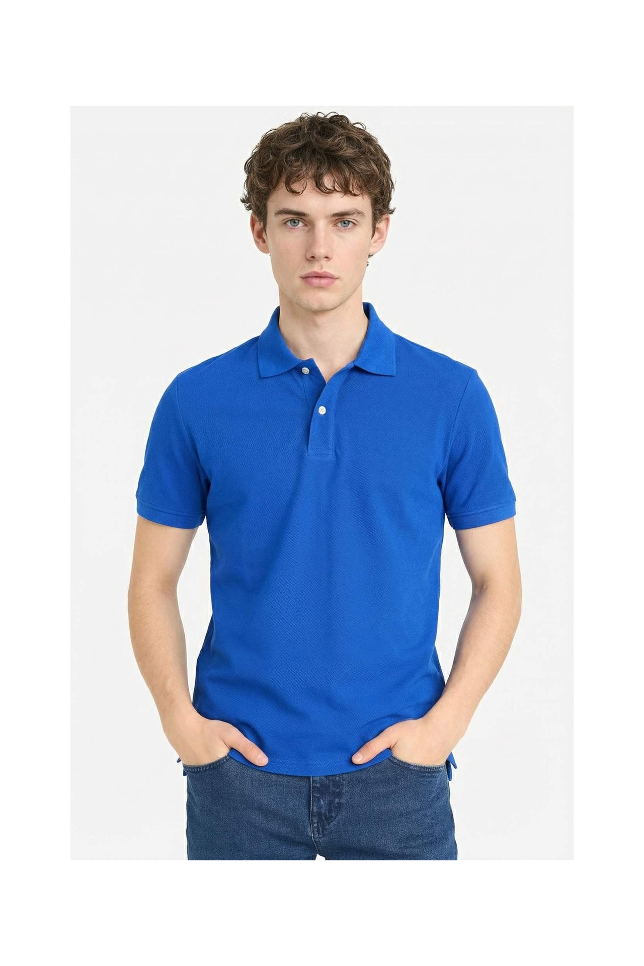 DeFacto %100 Pamuk Regular Fit Polo Tişört E9504AX26SP