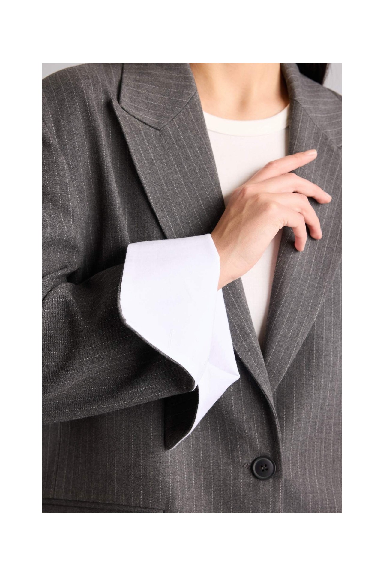 DeFacto Oversize Blazer Ceket G8900AX26SP görsel 5