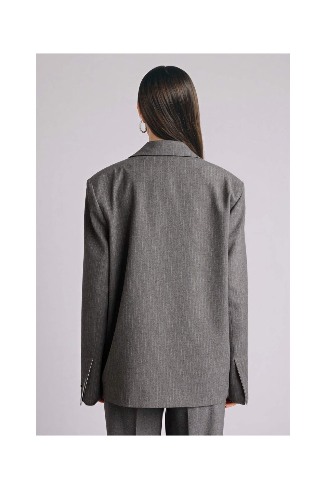 DeFacto Oversize Blazer Ceket G8900AX26SP görsel 7