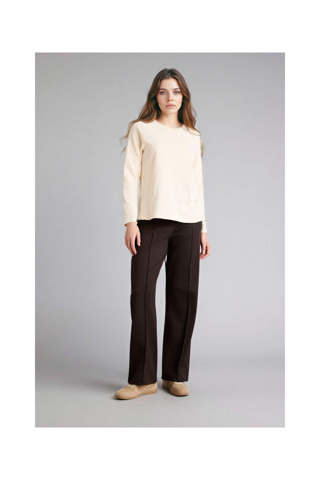 DeFacto Wide Leg Pantolon H1370AX26SP görsel 6