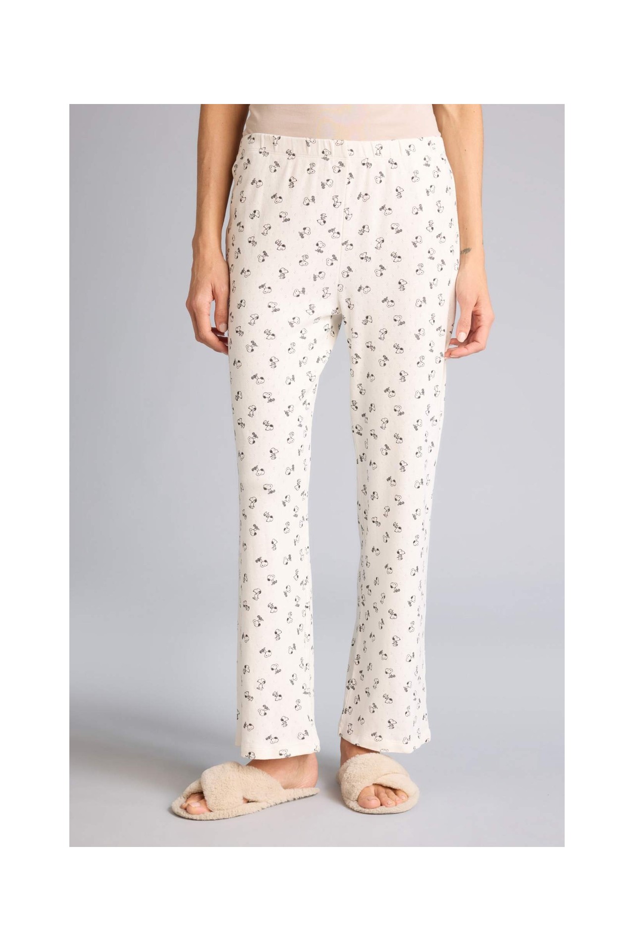 DeFacto %100 Pamuk Snoopy Regular Fit Alt G3709AX26SP görsel 3