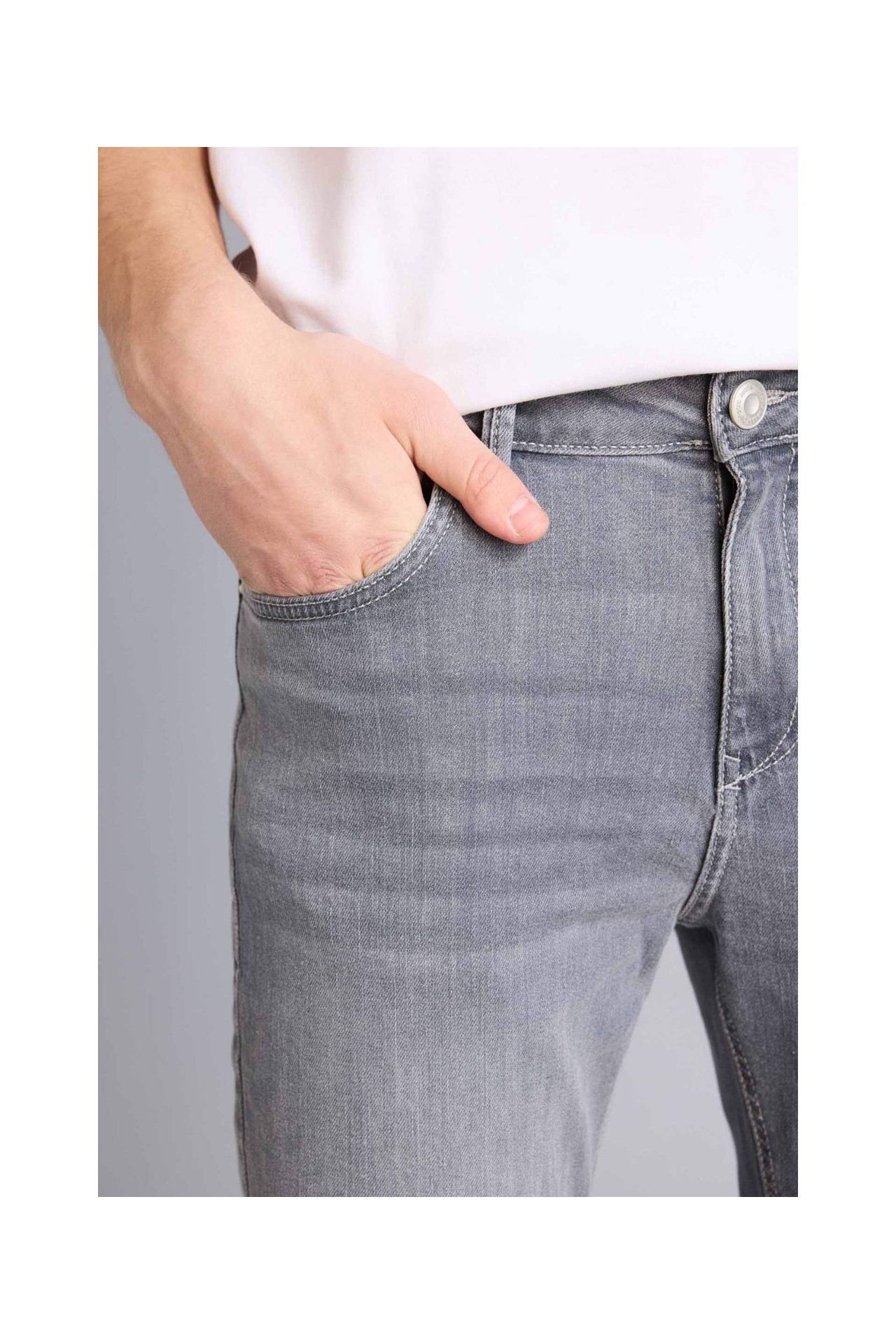 DeFacto Sergio Regular Fit Normal Bel Boru Paça Jean Pantolon B7349AX26SP görsel 5