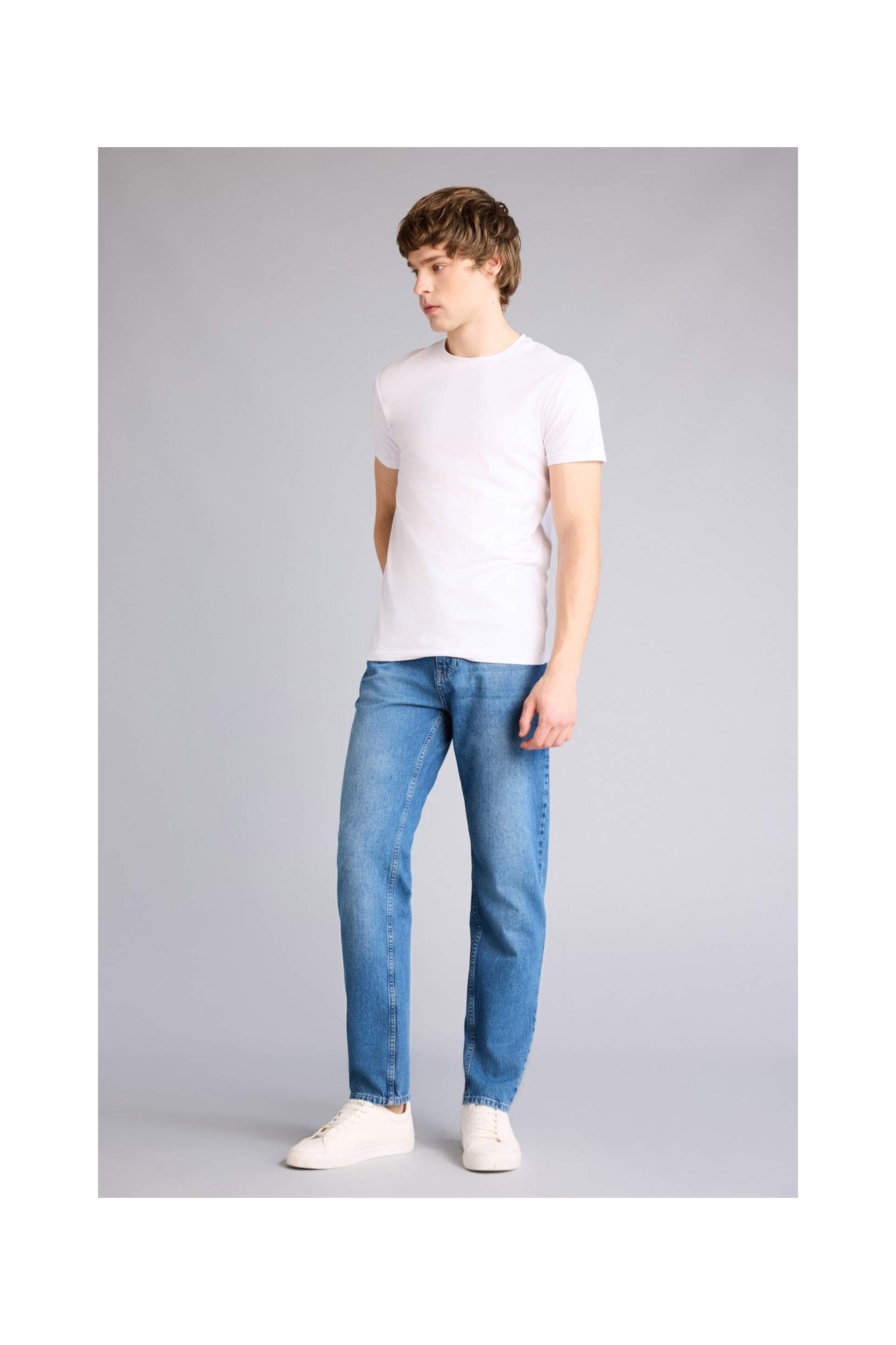 DeFacto %100 Pamuk Tapered Fit Pantolon G5860AX26SP