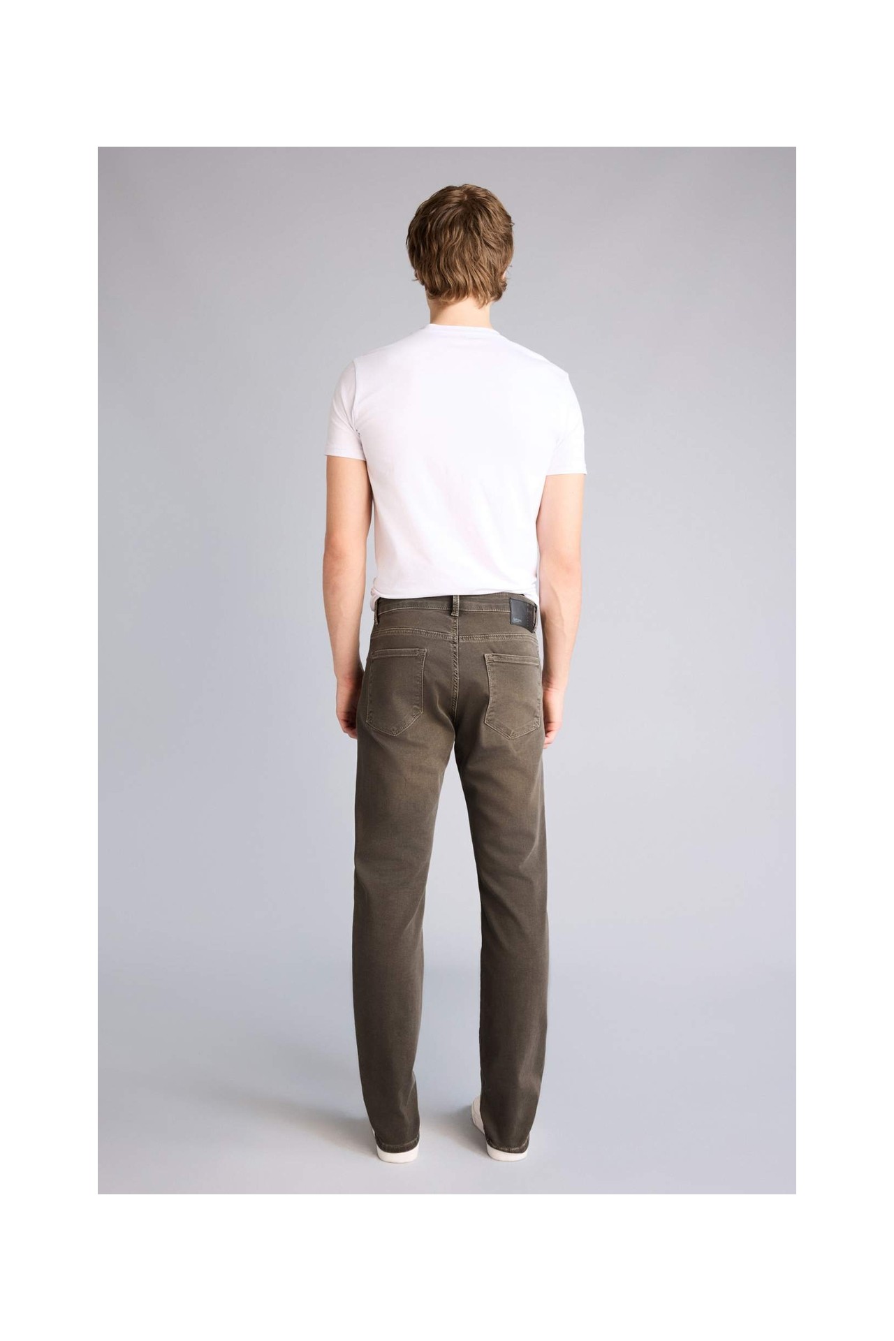 DeFacto Sergio Regular Fit Normal Bel Boru Paça Jean Pantolon G3235AX26SP görsel 5