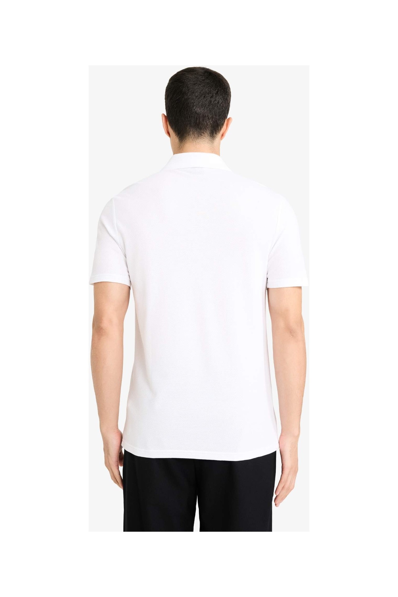 DeFacto Ultra Yumuşak Slim Fit Polo Yaka Kısa Kollu Pamuklu Modal Karışımlı Basic Tişört M6609AZ26SP görsel 5