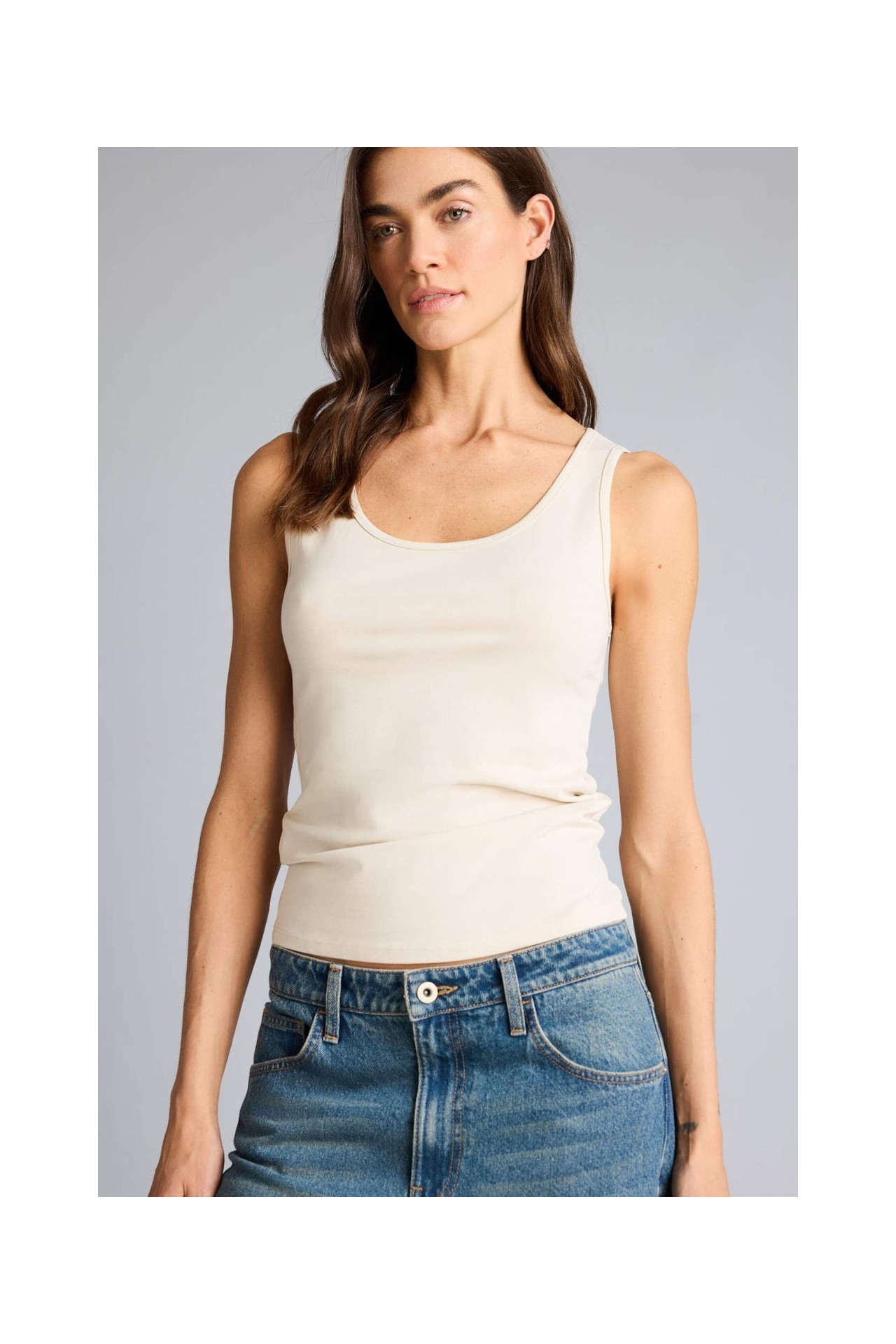DeFacto Slim Fit Basic Yuvarlak Yaka Atlet I1059AZ26SM