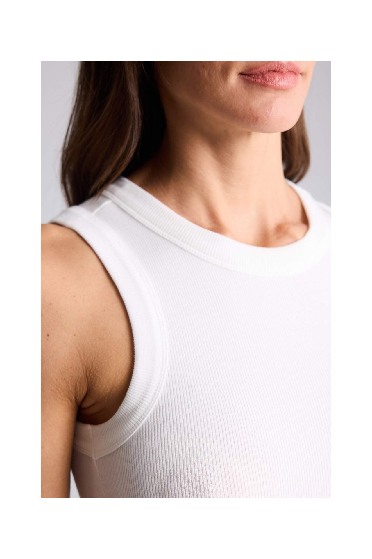 DeFacto Slim Fit Basic Fitilli Kaşkorse Atlet F8721AX26SP görsel 8