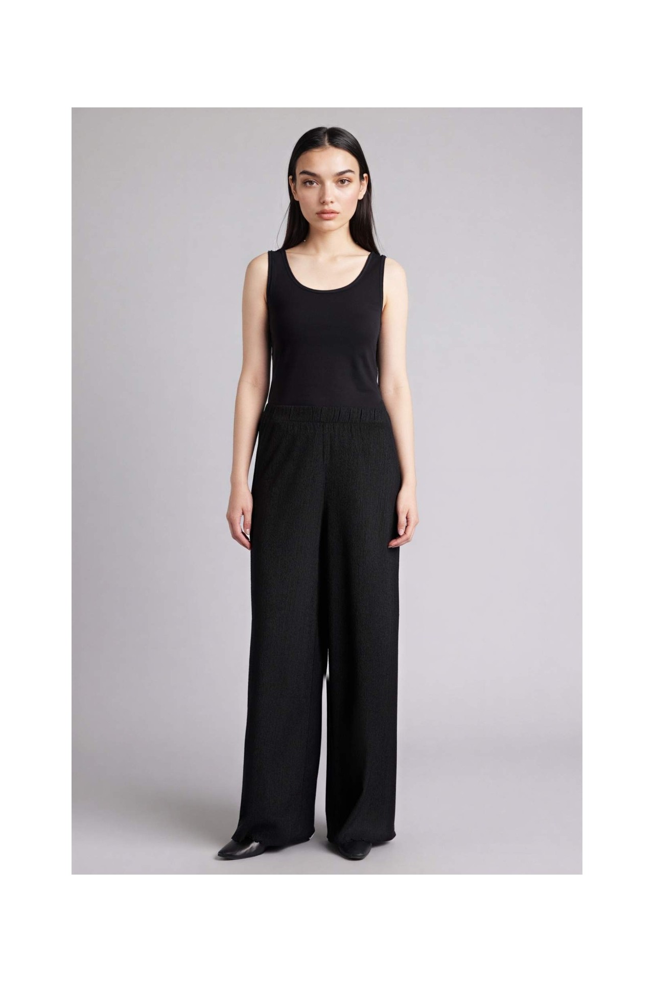 DeFacto Slim Fit Basic Yuvarlak Yaka Atlet I1059AZ26SM görsel 7
