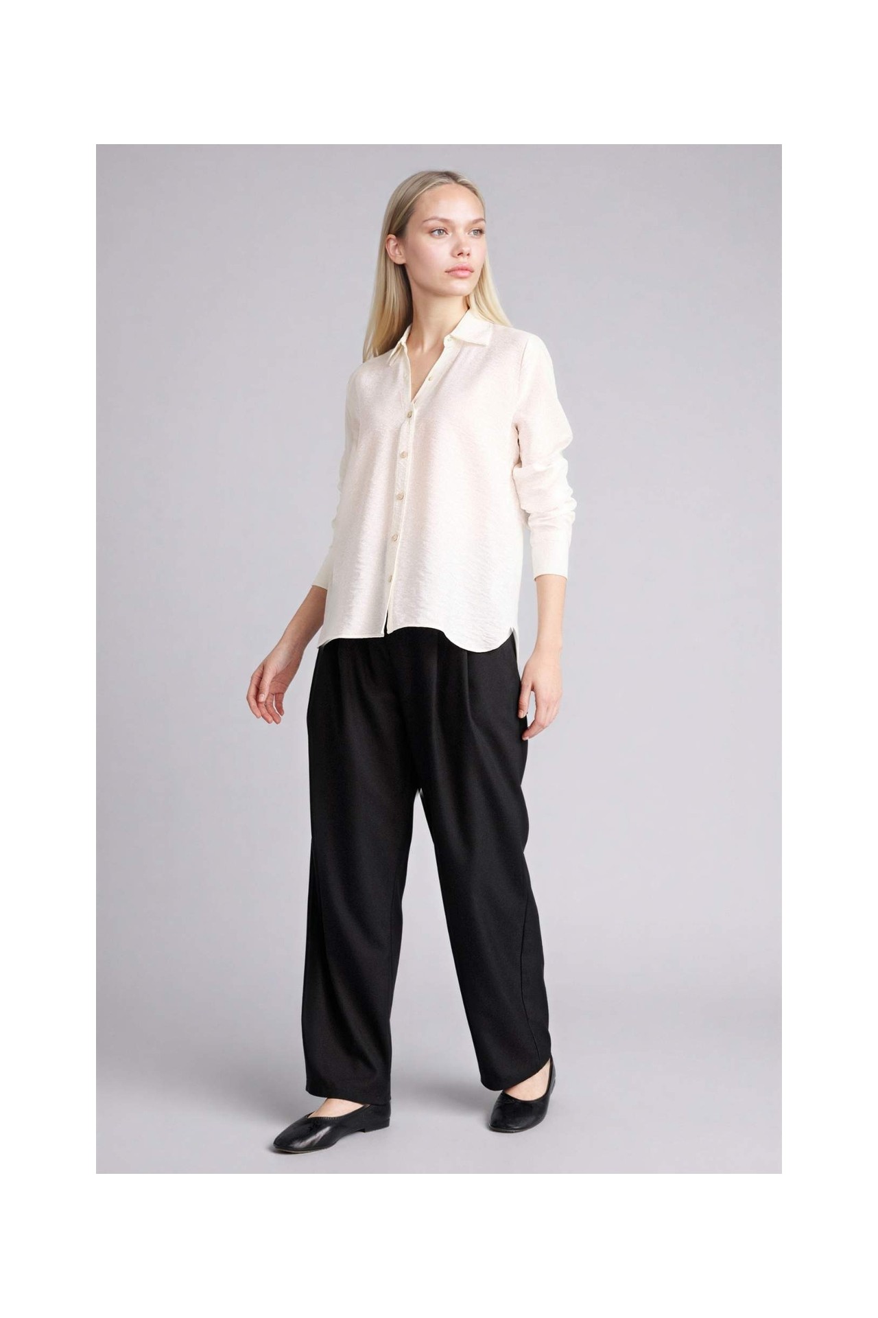 DeFacto Regular Fit Uzun Kollu Gömlek M9407AZ26SP görsel 2