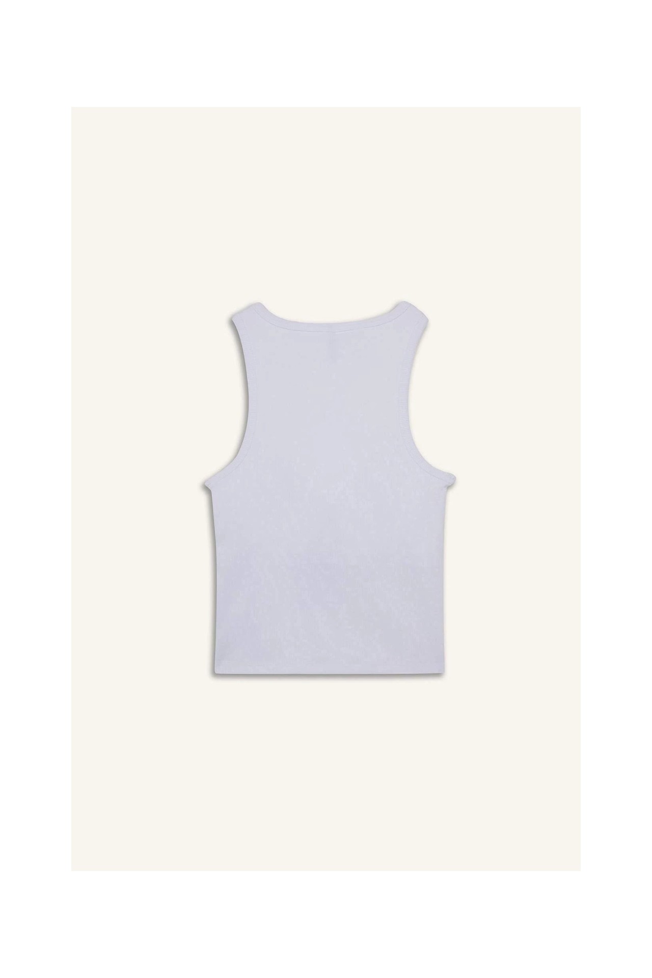 DeFacto Slim Fit Basic Halter Yaka Fitilli Kaşkorse Pedli Atlet G0843AX25AU görsel 6