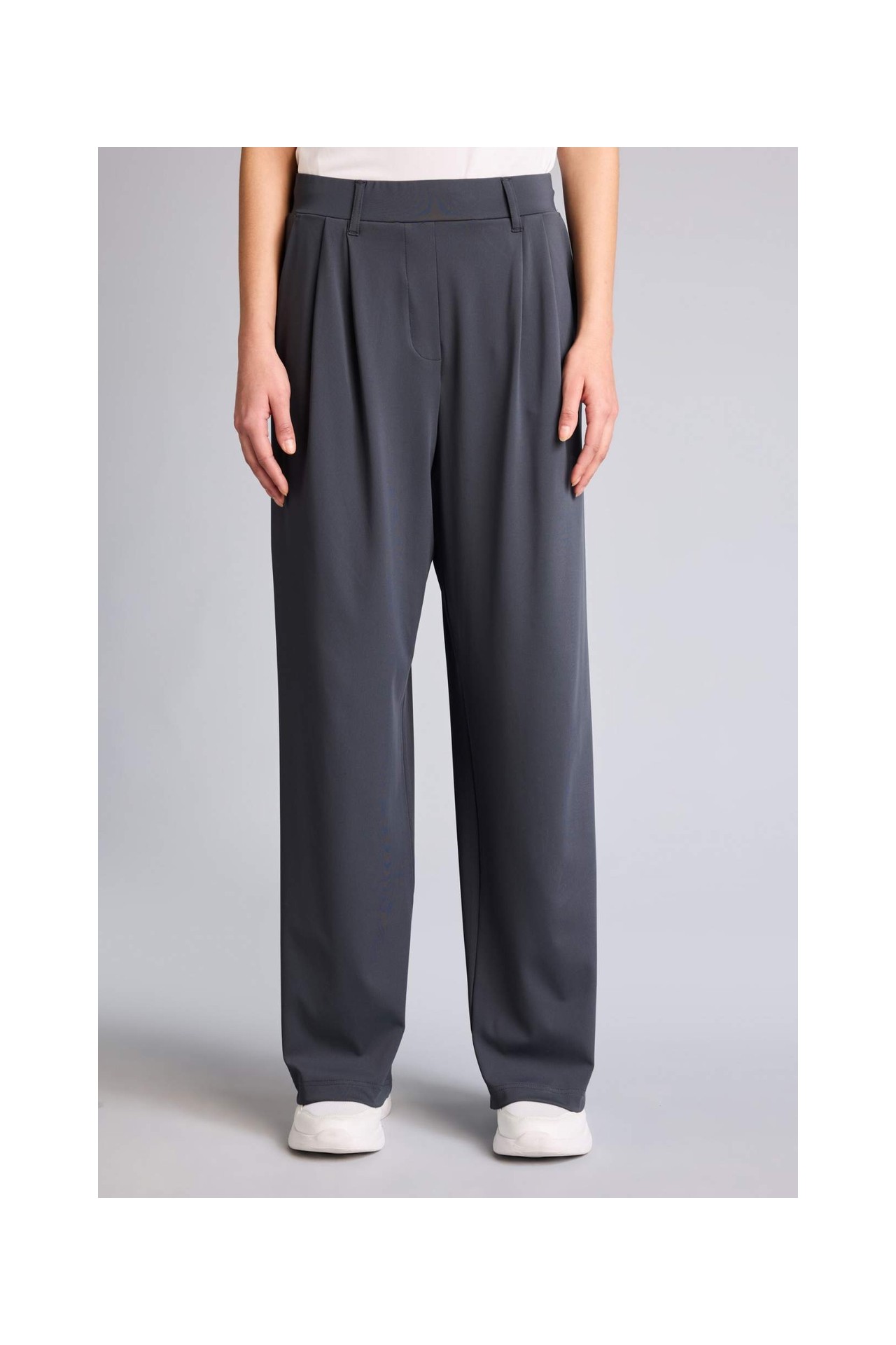 DeFacto Wide Leg Bilek Boy Sporcu Pantolon F8232AX26SP görsel 4
